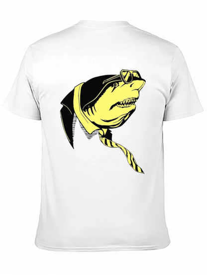 Shark in Suit Graphic Tee