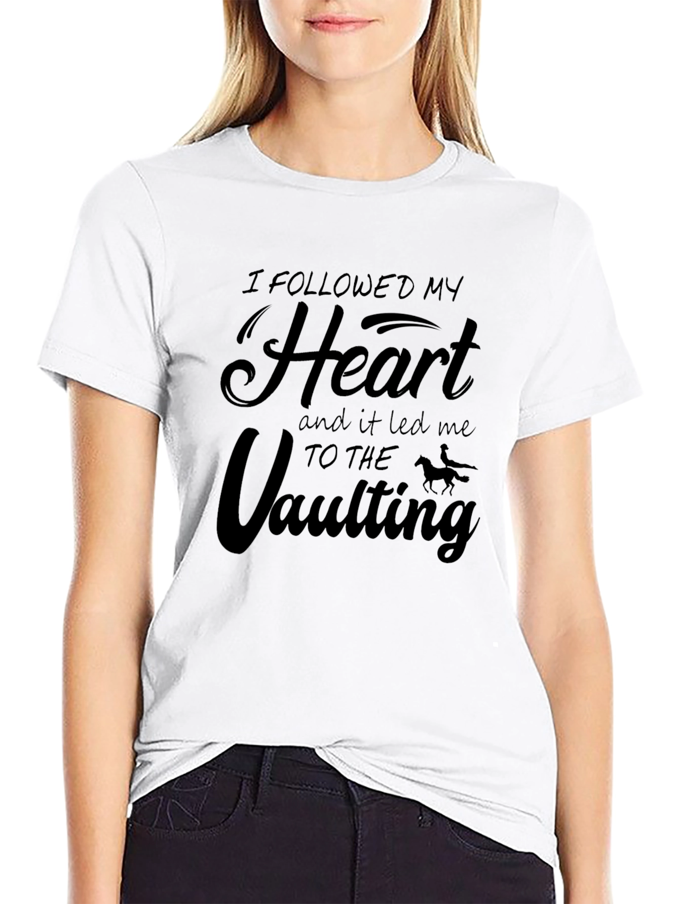 I Followed My Heart Vaulting Tee