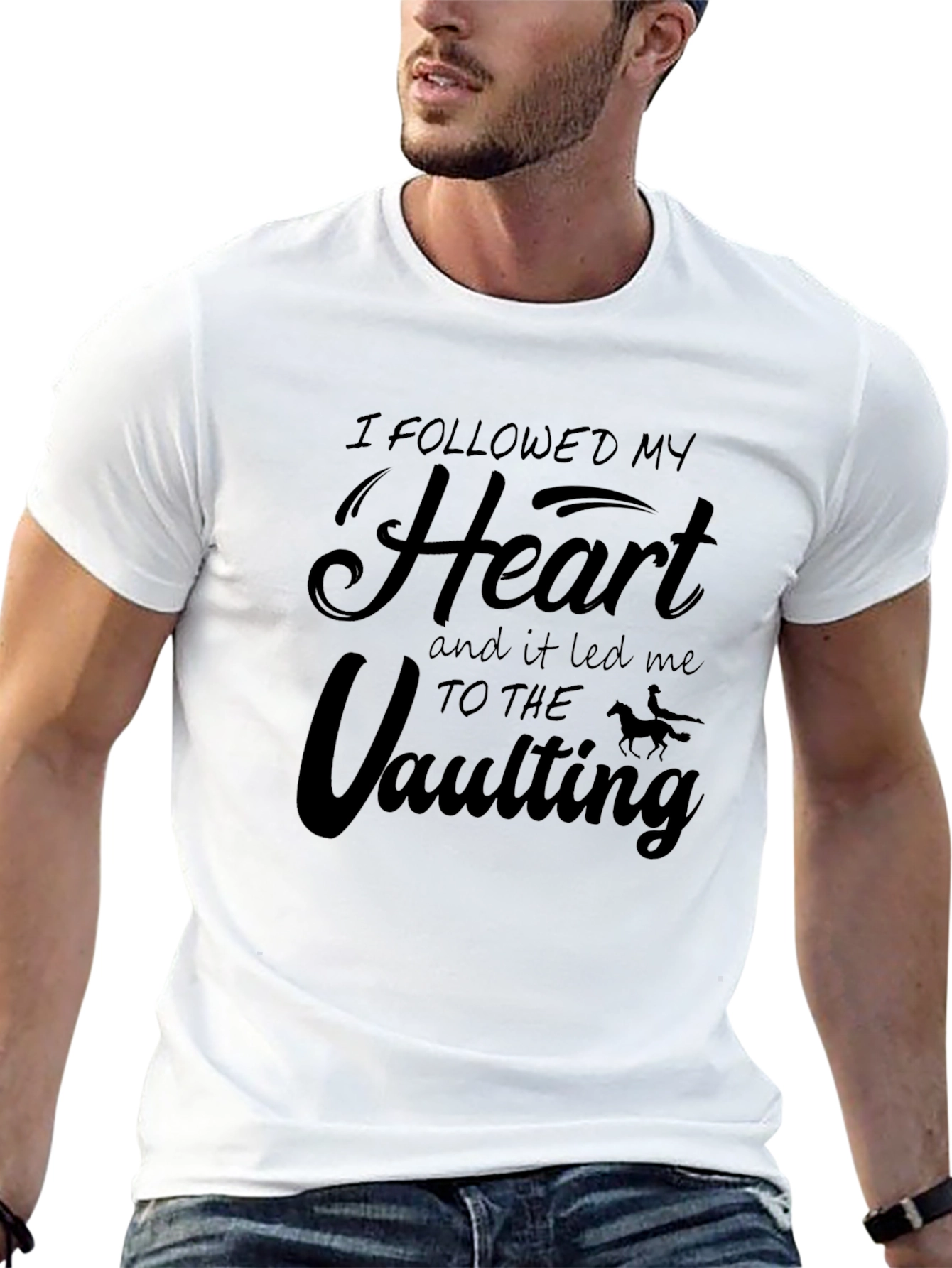 I Followed My Heart Vaulting Tee