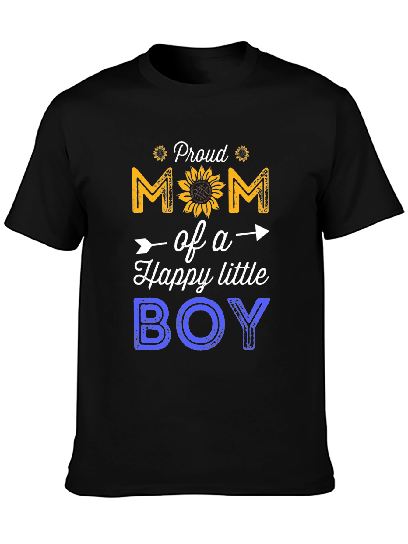 Proud Mom of a Happy Little Boy T-Shirt