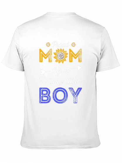 Proud Mom of a Happy Little Boy T-Shirt