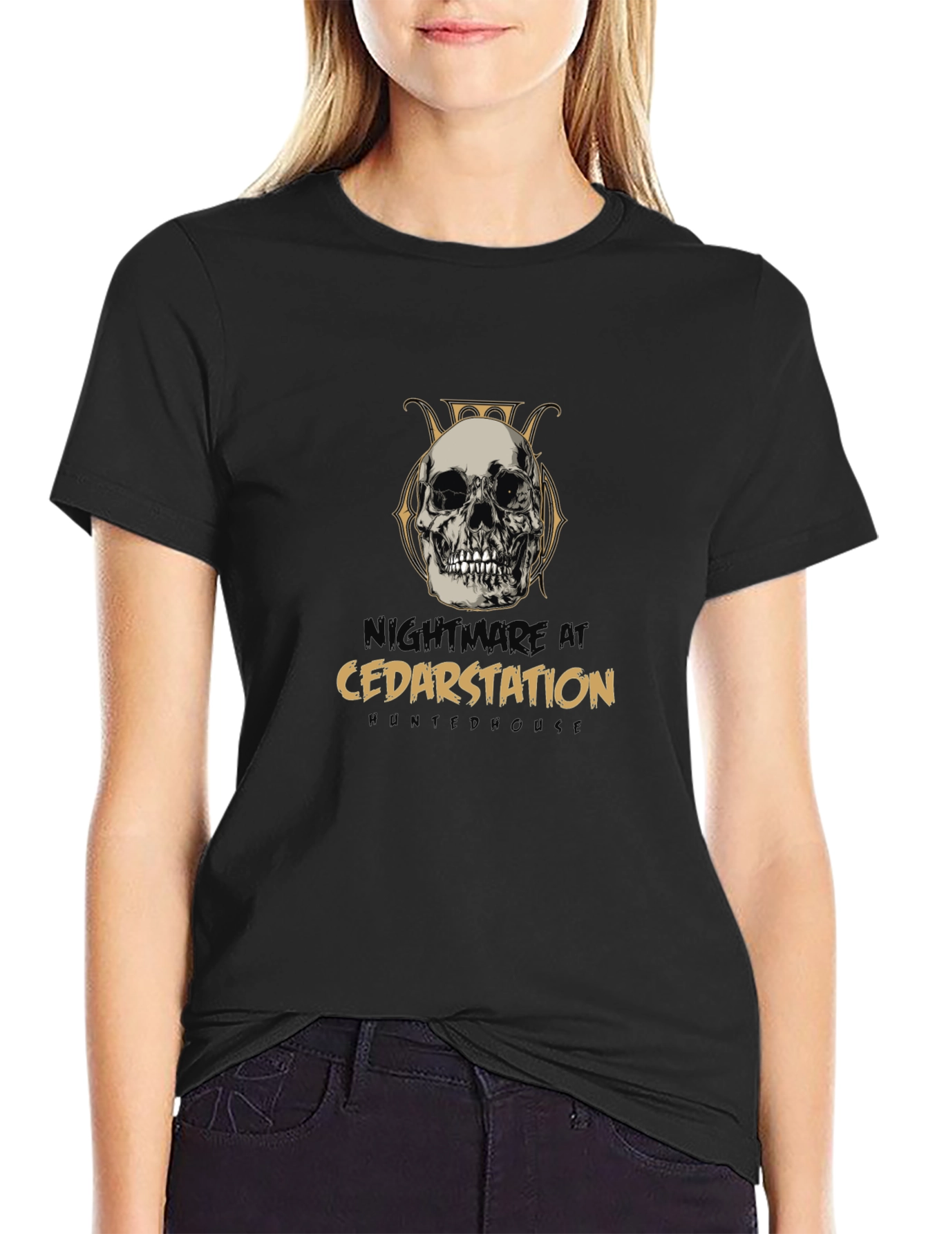 Nightmare at Cedar Station Graphic T-Shirt