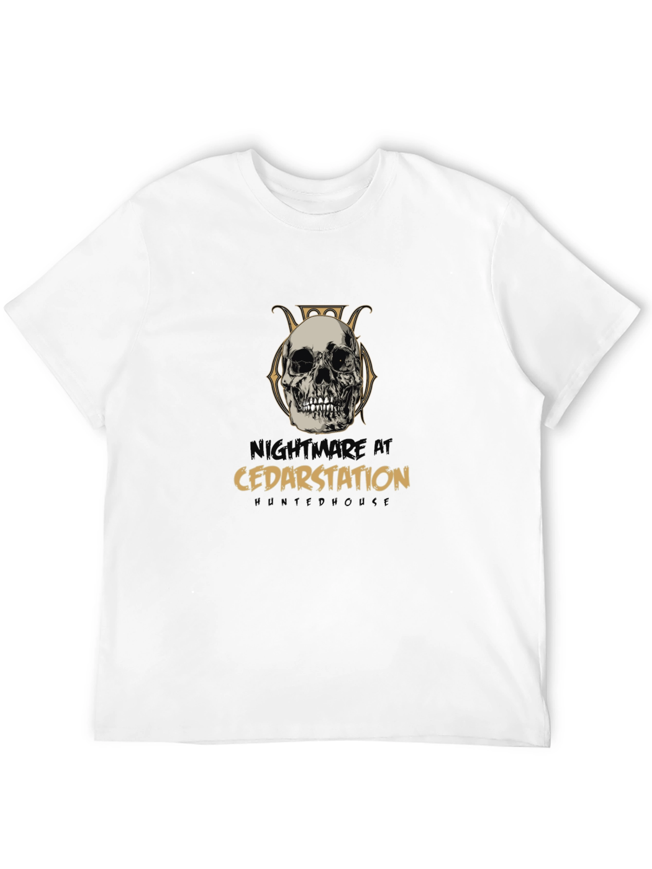 Nightmare at Cedar Station Graphic T-Shirt