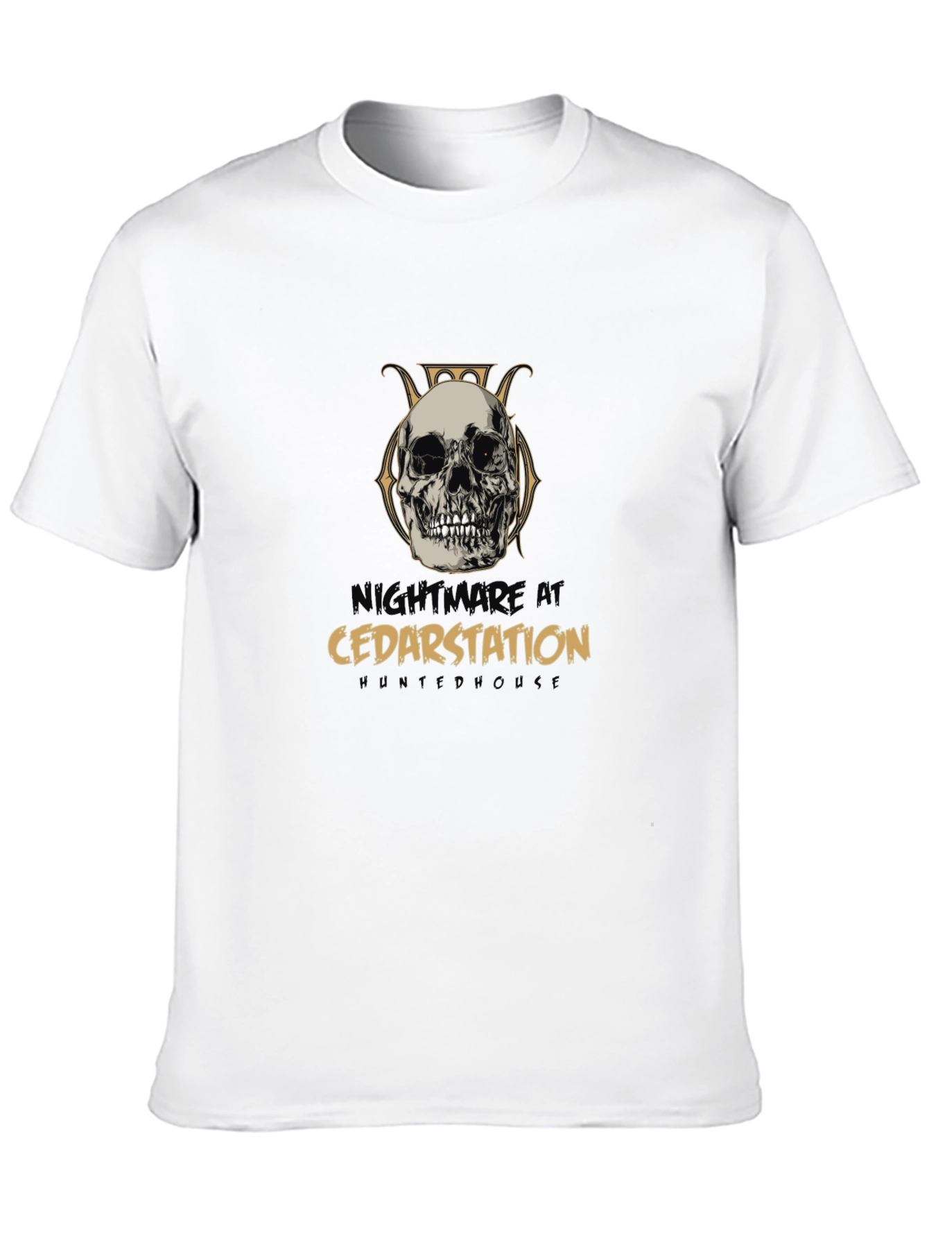 Nightmare at Cedar Station Graphic T-Shirt