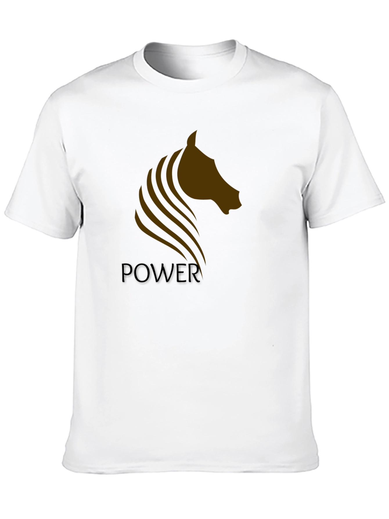 Power Horse Graphic Tee - Black