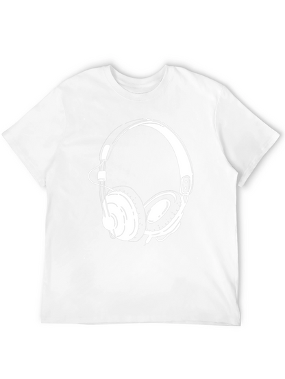 Headphone Graphic Tee - Cool Music Lover T-Shirt