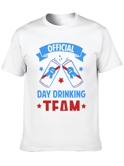 Official Day Drinking Team Graphic Tee