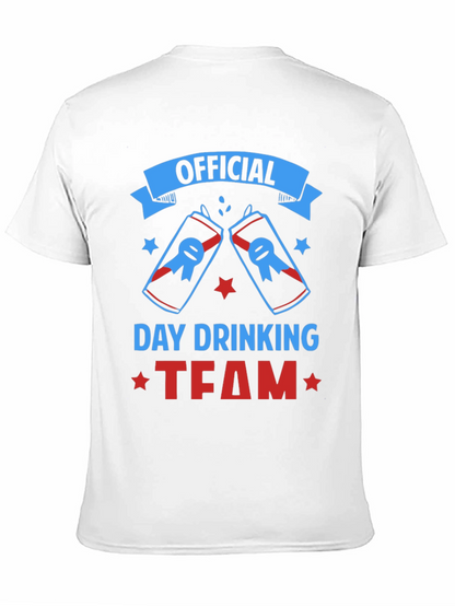 Official Day Drinking Team Graphic Tee