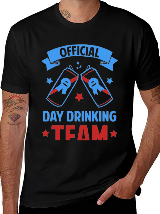 Official Day Drinking Team Graphic Tee