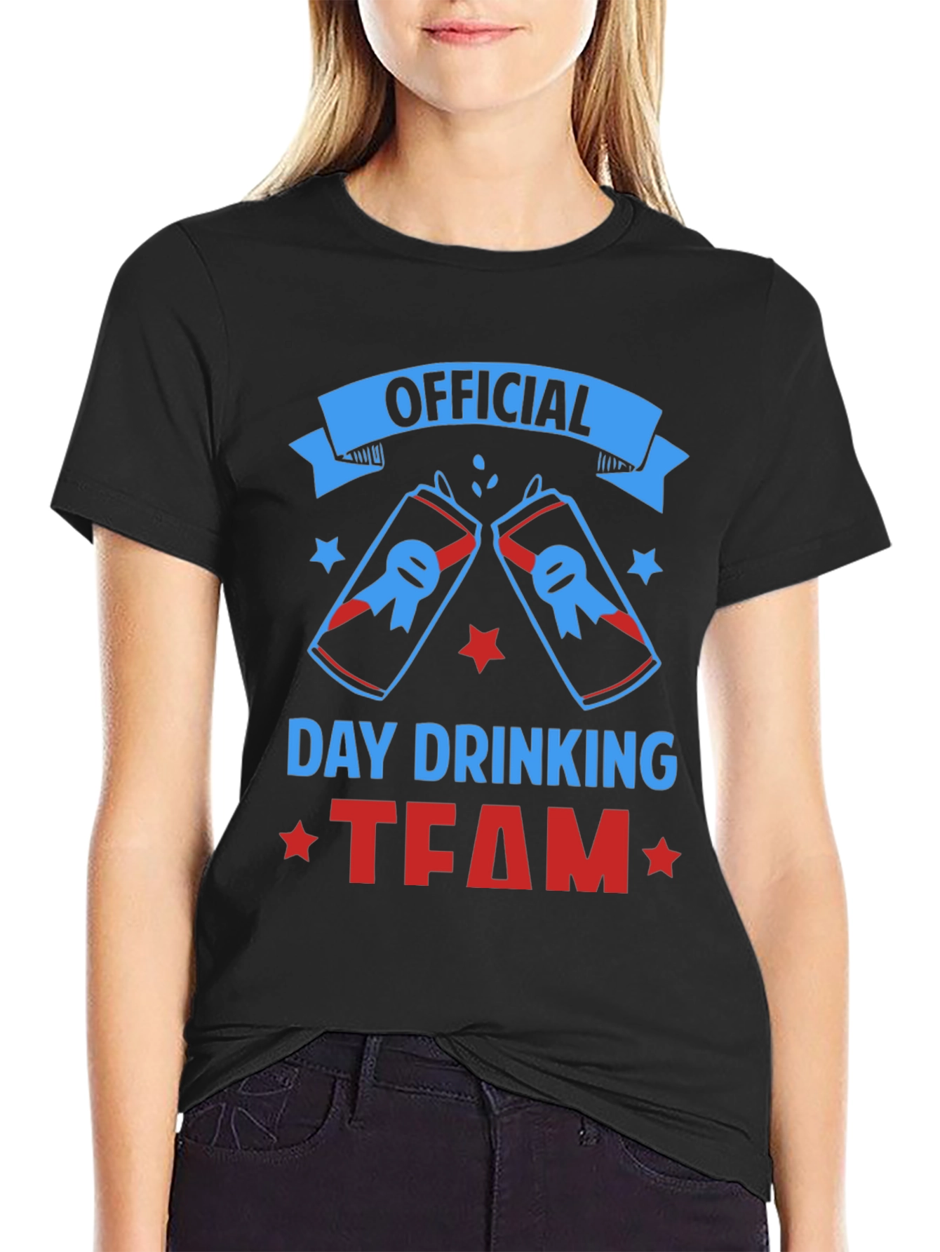 Official Day Drinking Team Graphic Tee