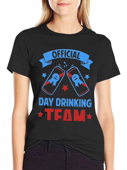Official Day Drinking Team Graphic Tee