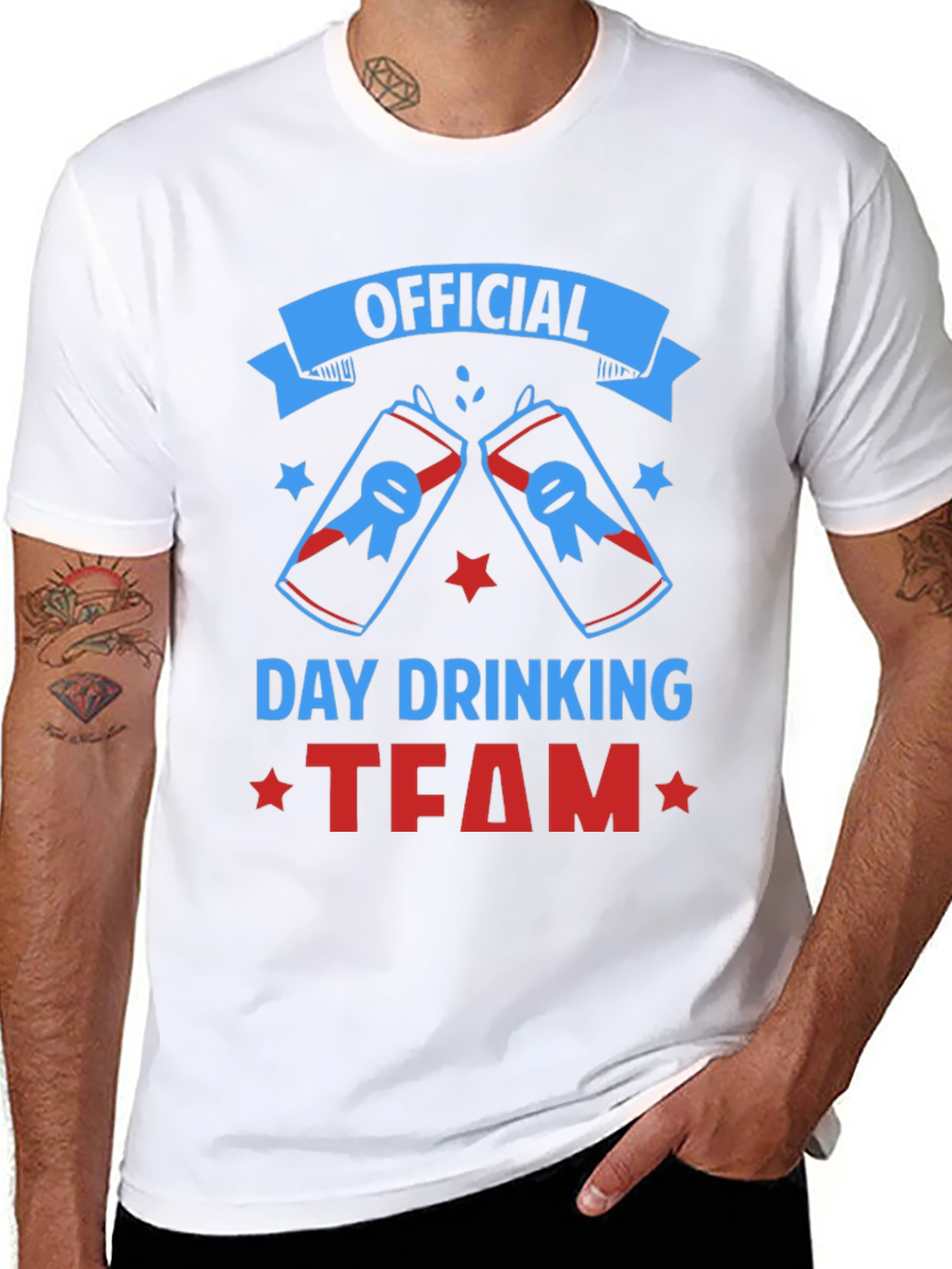 Official Day Drinking Team Graphic Tee
