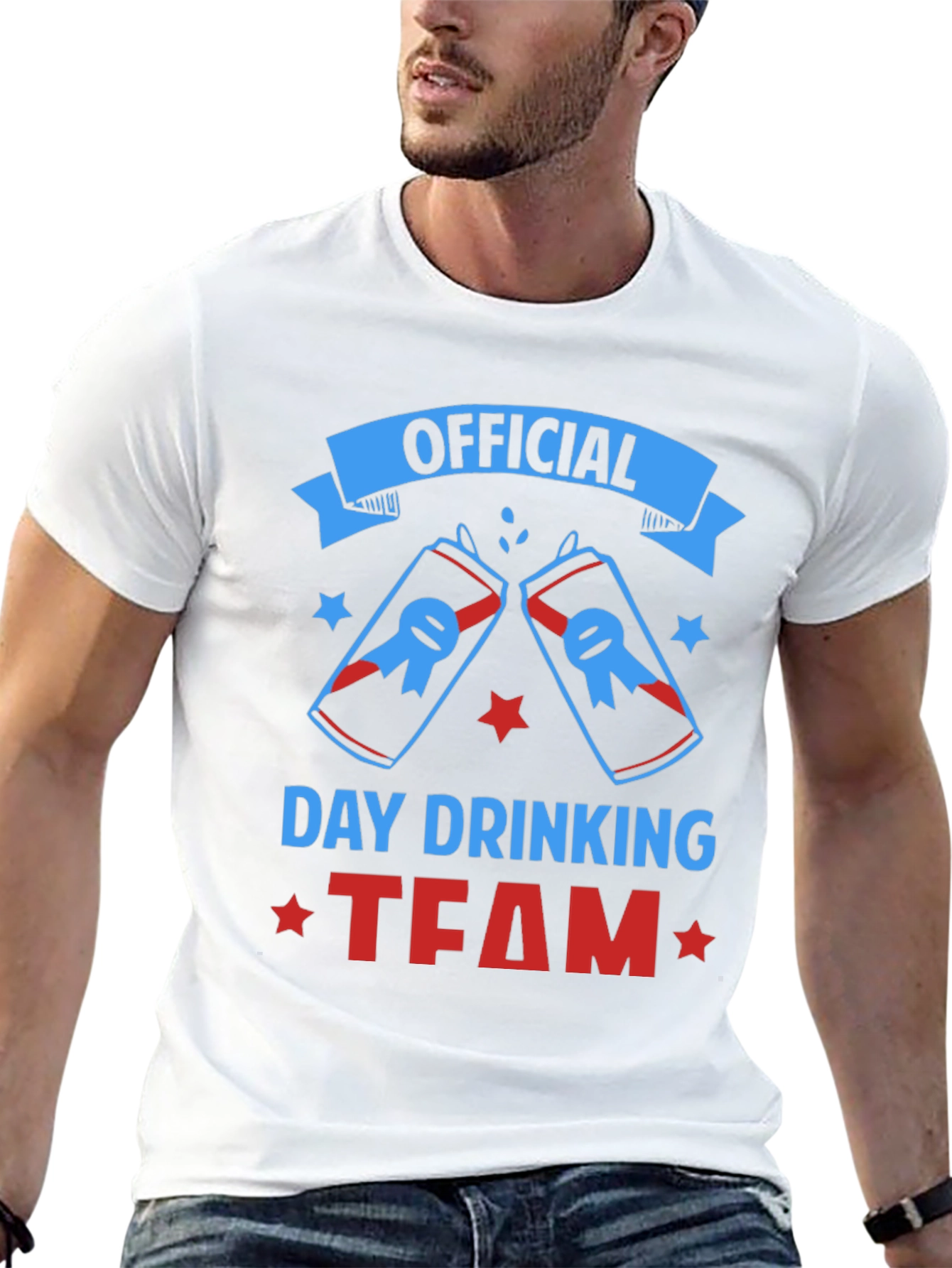 Official Day Drinking Team Graphic Tee
