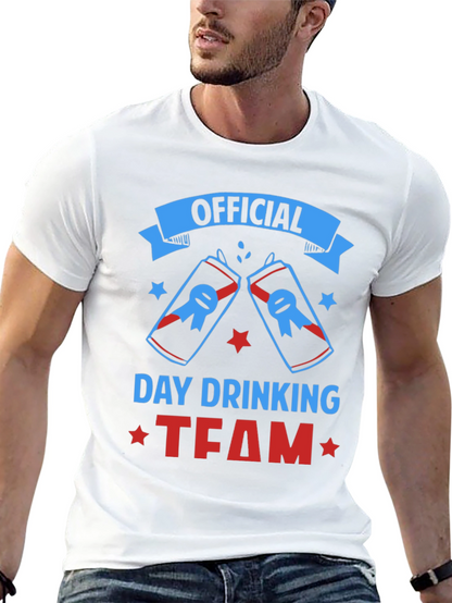 Official Day Drinking Team Graphic Tee
