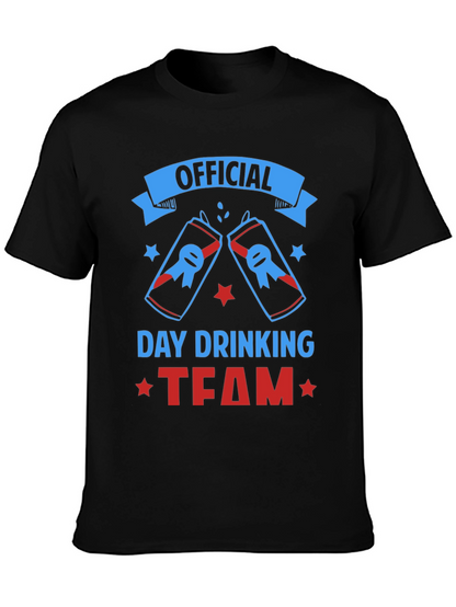 Official Day Drinking Team Graphic Tee