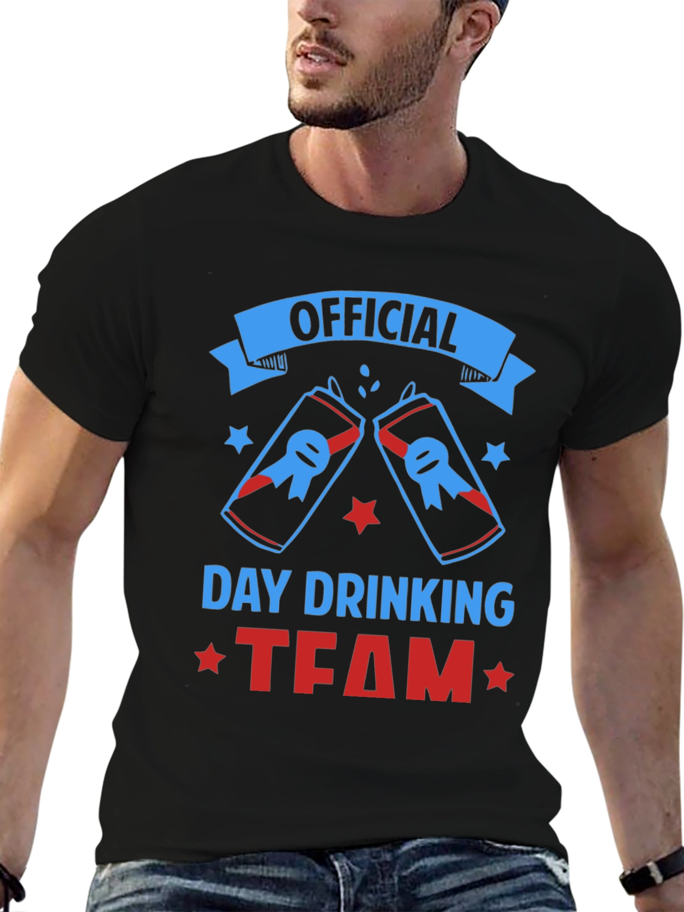 Official Day Drinking Team Graphic Tee