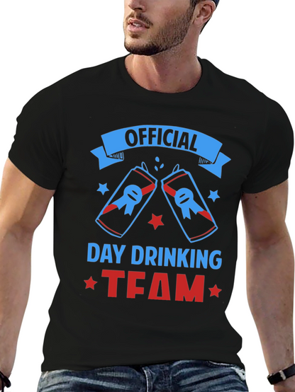 Official Day Drinking Team Graphic Tee