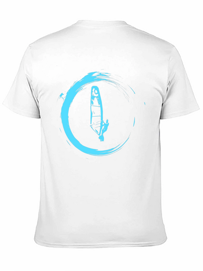 Cool Windsurfer Graphic T-Shirt