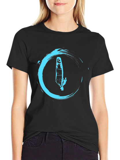 Cool Windsurfer Graphic T-Shirt