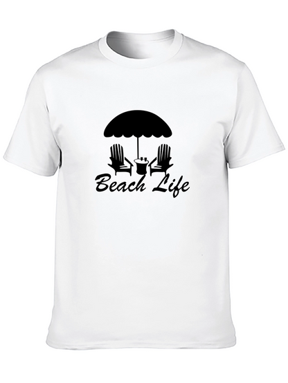 Black Beach Life Graphic Tee