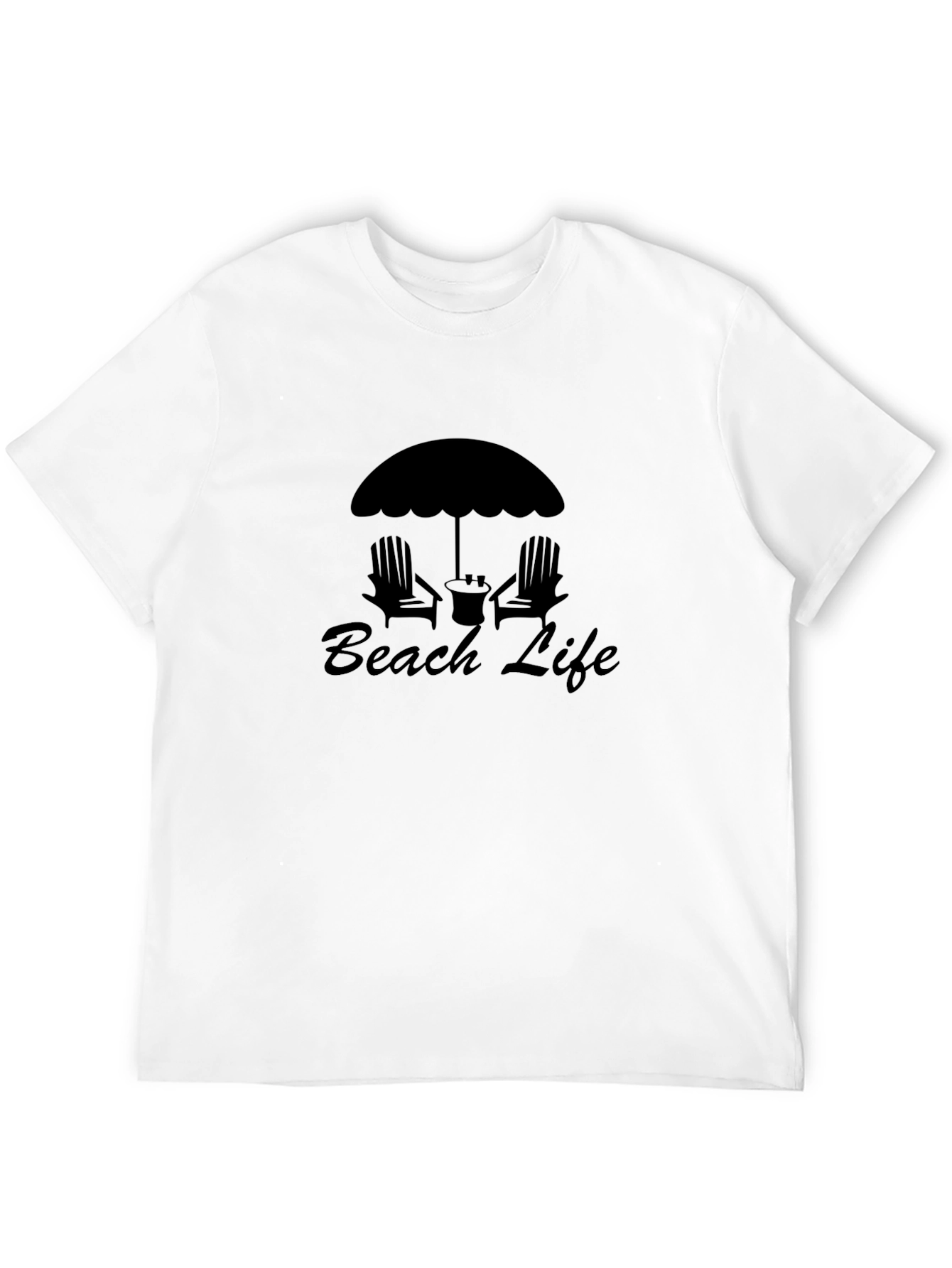 Black Beach Life Graphic Tee