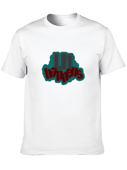 Lit Happens Graphic T-Shirt - Black