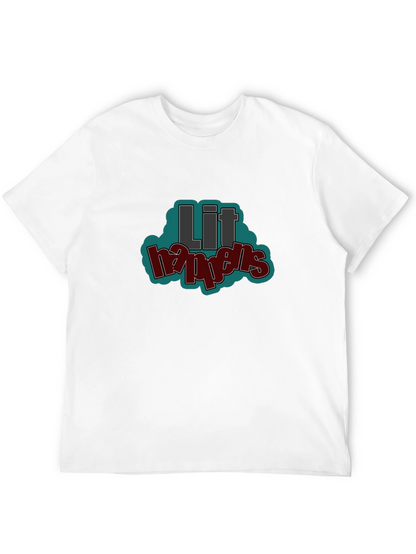Lit Happens Graphic T-Shirt - Black