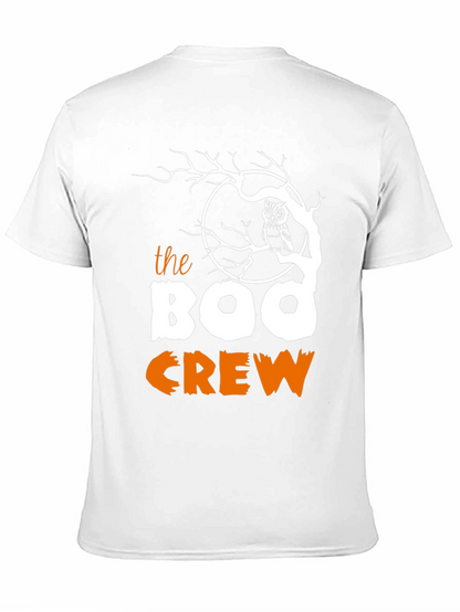 Boo Crew Halloween Graphic T-Shirt