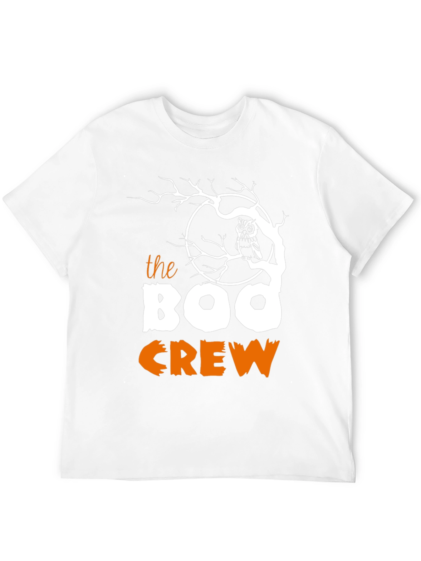 Boo Crew Halloween Graphic T-Shirt