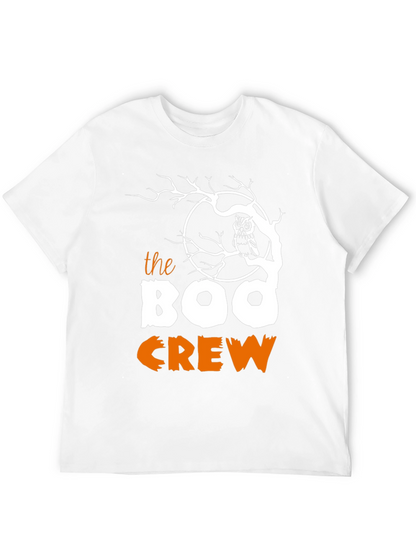 Boo Crew Halloween Graphic T-Shirt