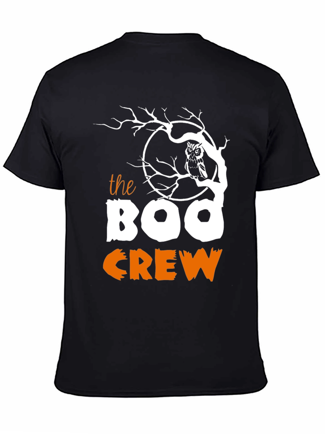 Boo Crew Halloween Graphic T-Shirt