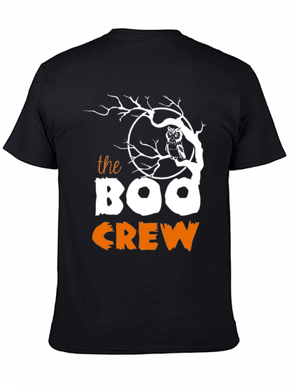 Boo Crew Halloween Graphic T-Shirt