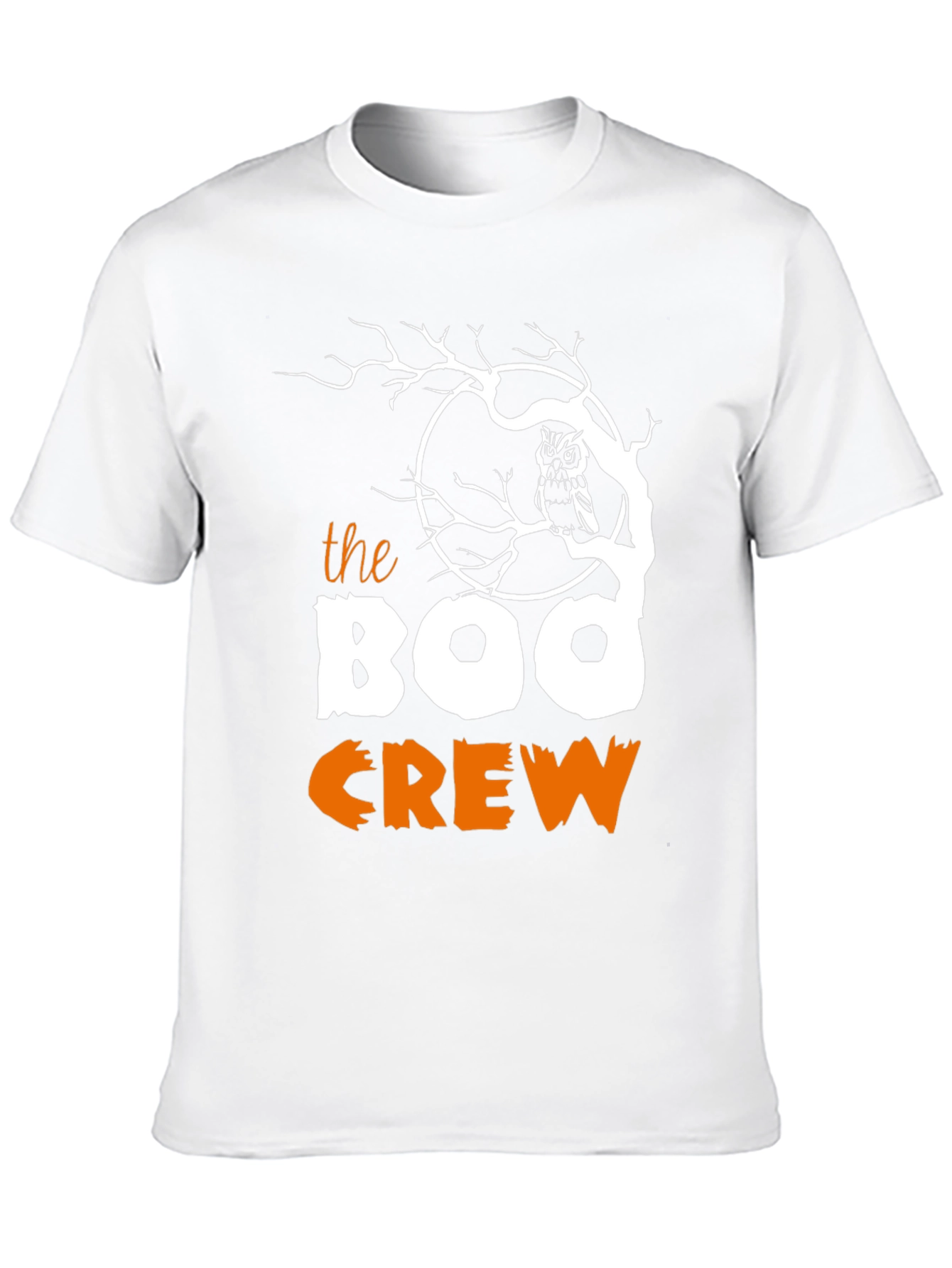 Boo Crew Halloween Graphic T-Shirt