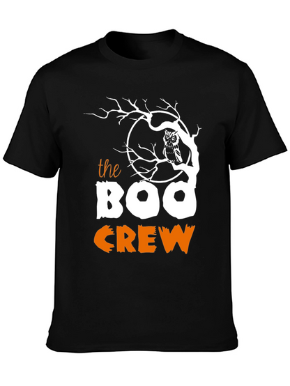 Boo Crew Halloween Graphic T-Shirt