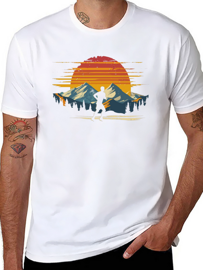 Sunset Runner Graphic T-Shirt