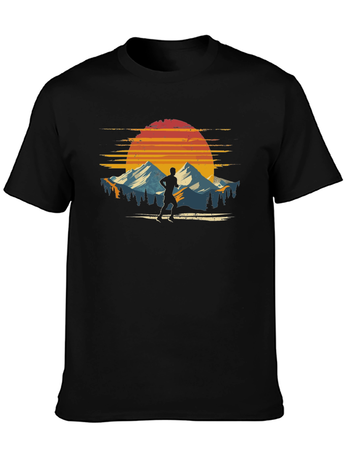 Sunset Runner Graphic T-Shirt