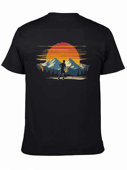 Sunset Runner Graphic T-Shirt
