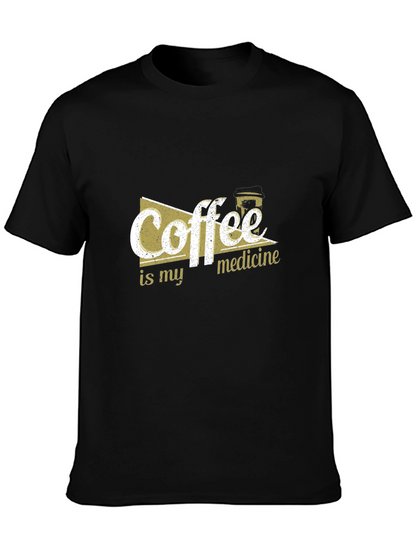 Coffee is My Medicine T-Shirt - Black