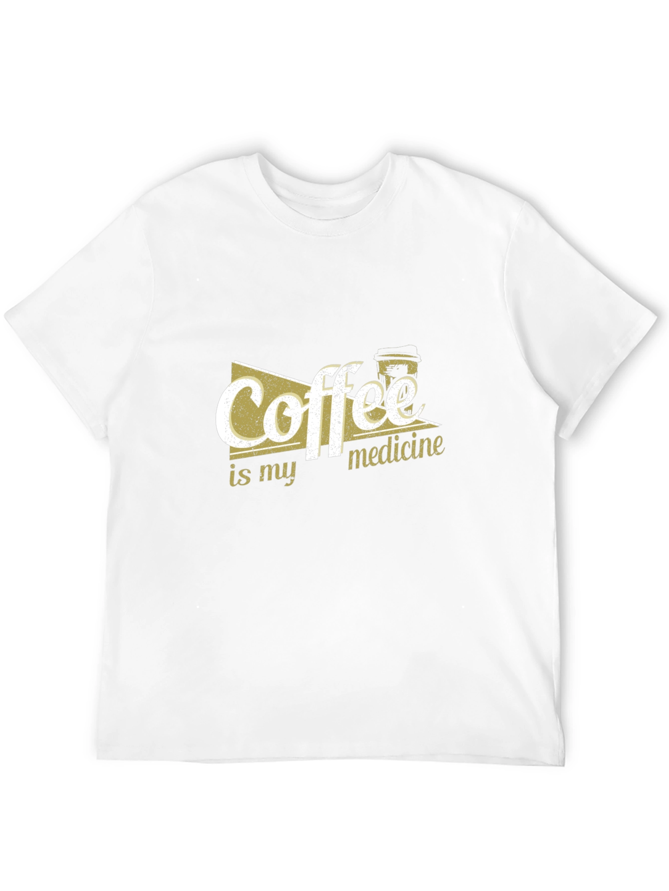 Coffee is My Medicine T-Shirt - Black