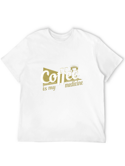 Coffee is My Medicine T-Shirt - Black