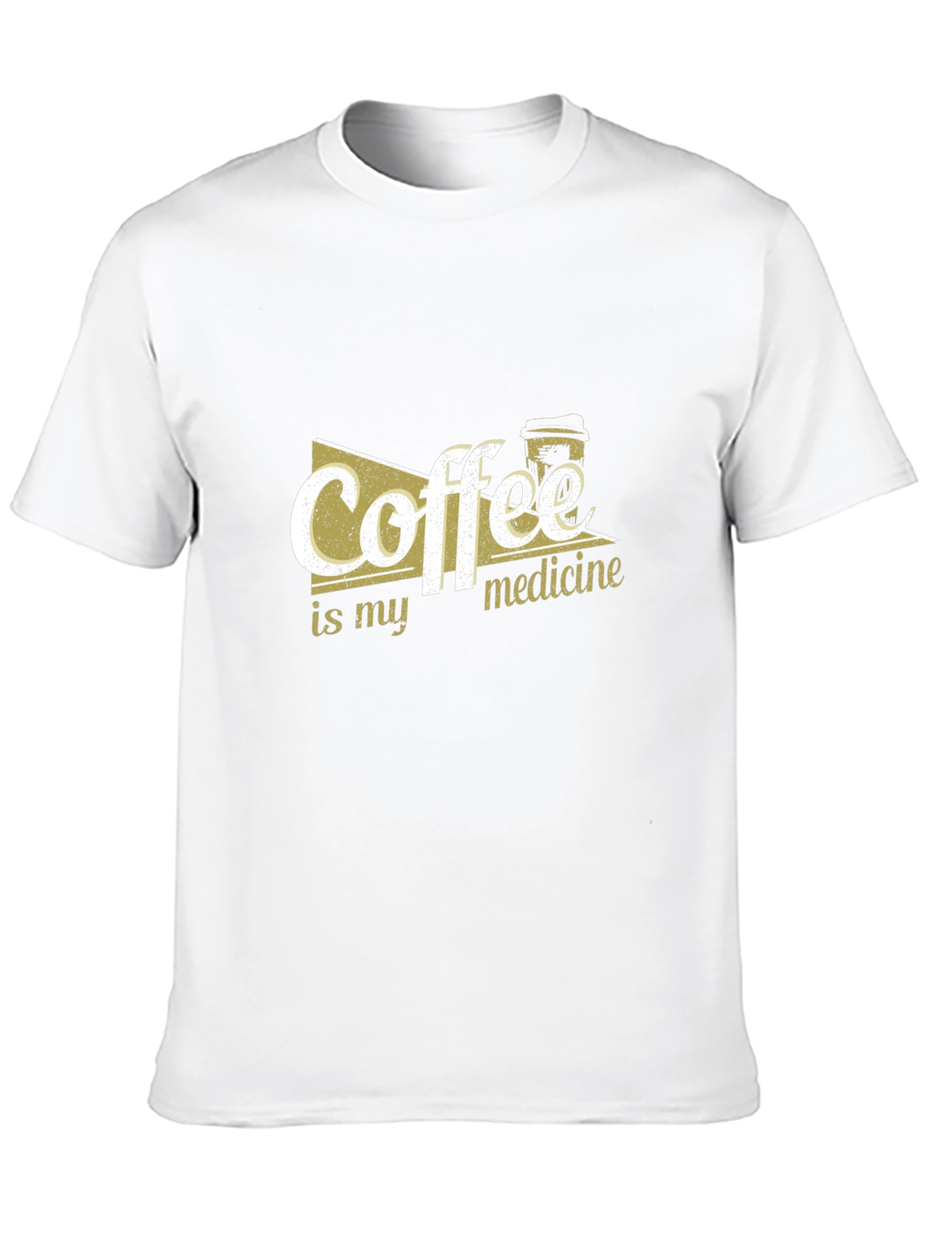 Coffee is My Medicine T-Shirt - Black
