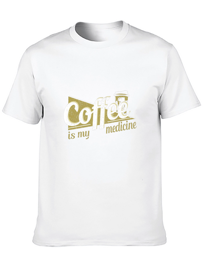 Coffee is My Medicine T-Shirt - Black