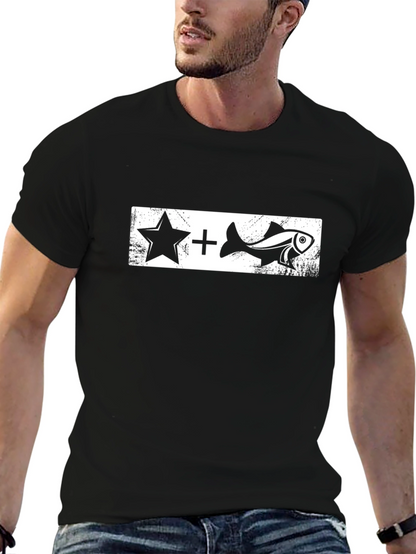 Starfish T-Shirt - Mens Black Graphic Tee