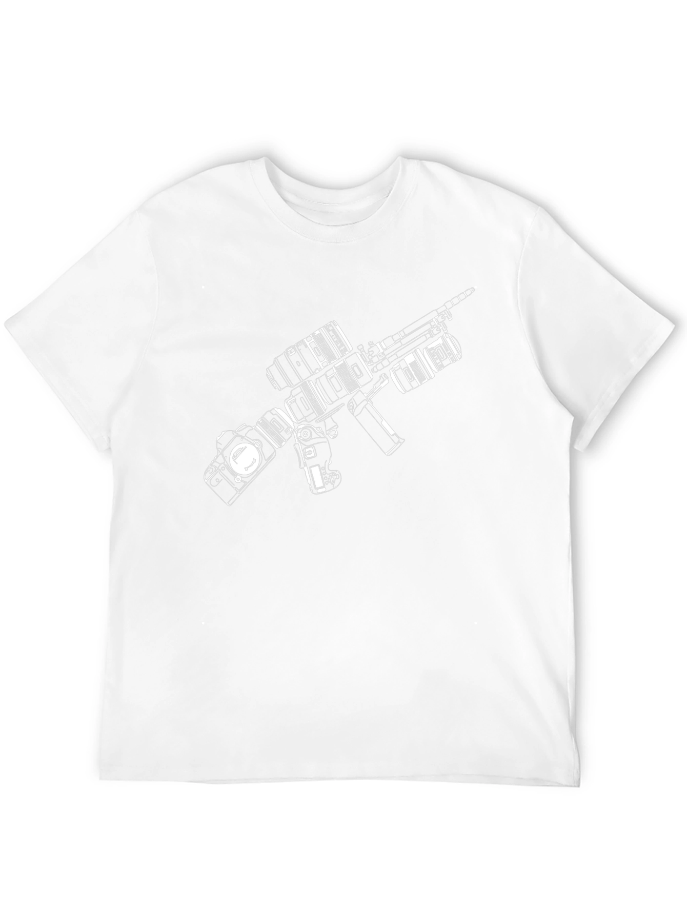 Camera Gun Graphic Tee - Photographers Style
