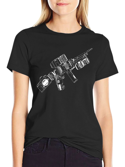 Camera Gun Graphic Tee - Photographers Style