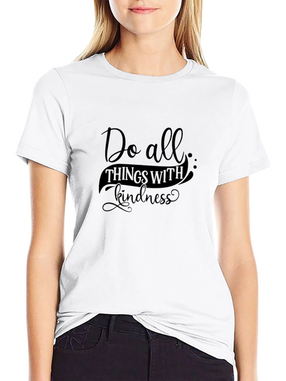 Kindness Graphic Tee - Soft Style Cotton Blend