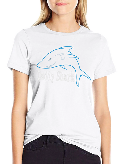 Daddy Shark Graphic T-Shirt