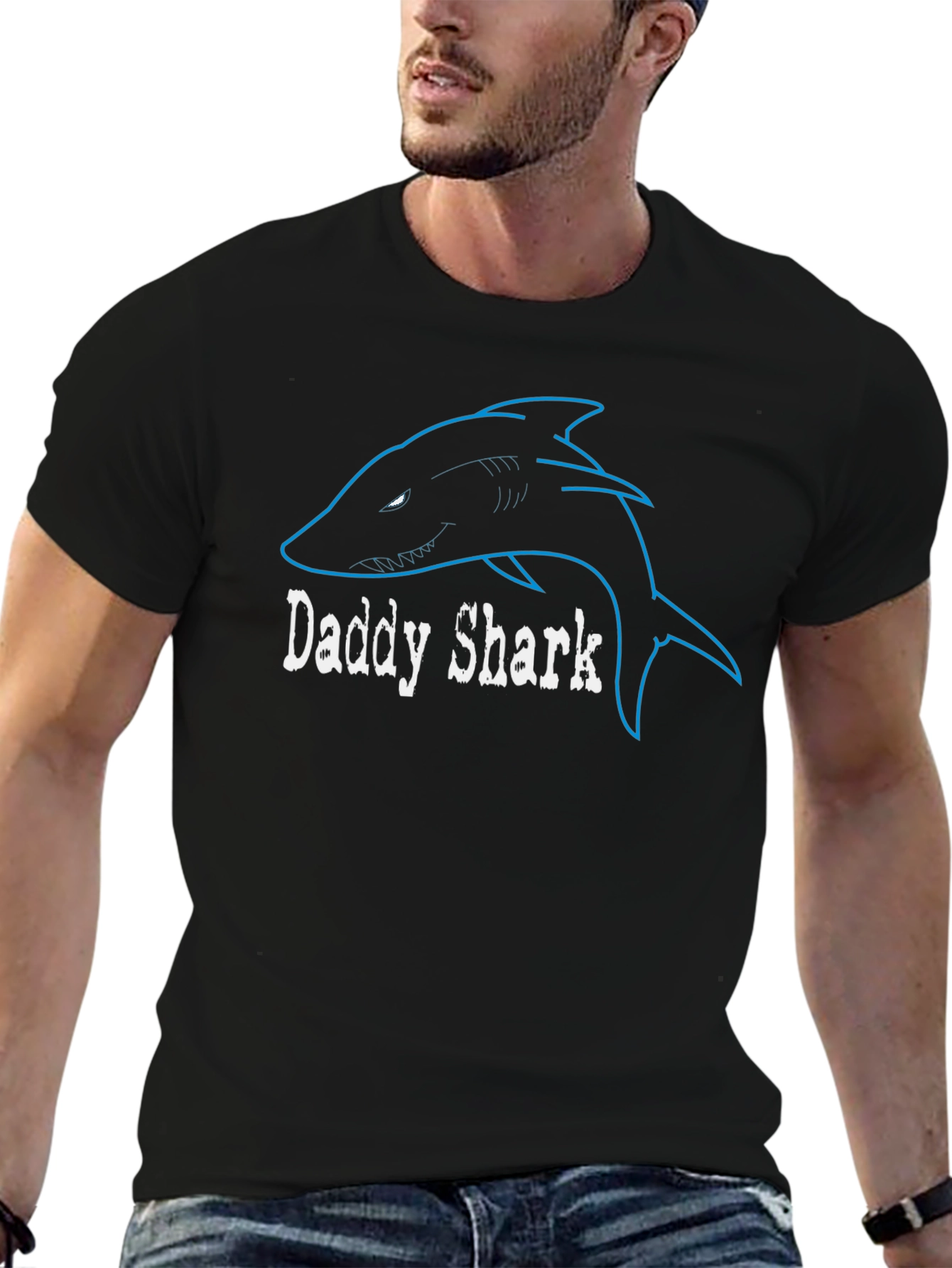 Daddy Shark Graphic T-Shirt
