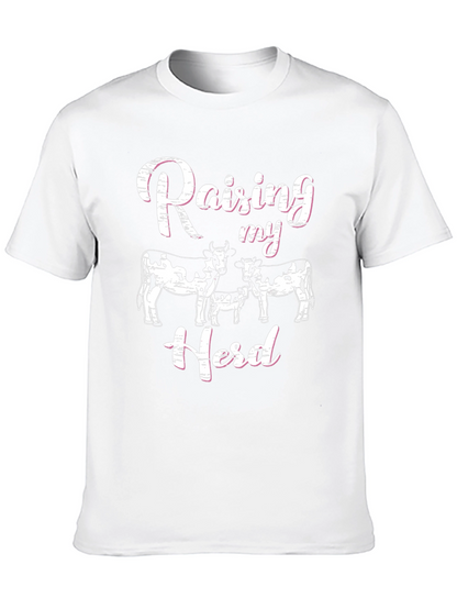 Raising My Herd Graphic T-Shirt - Farm Life Tee