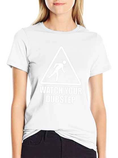 Watch Your Dubstep Graphic Tee - Black